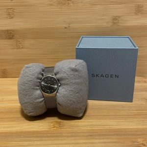 Skagen Watch w/ Metal Mesh Band